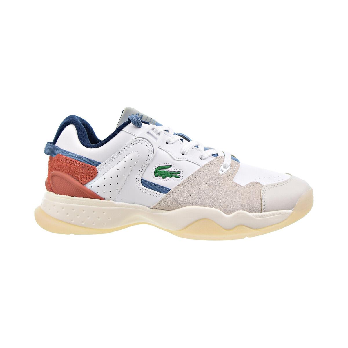 Lacoste T-point 0121 3 Sma Men`s Shoes White-blue 7-42SMA0041-080