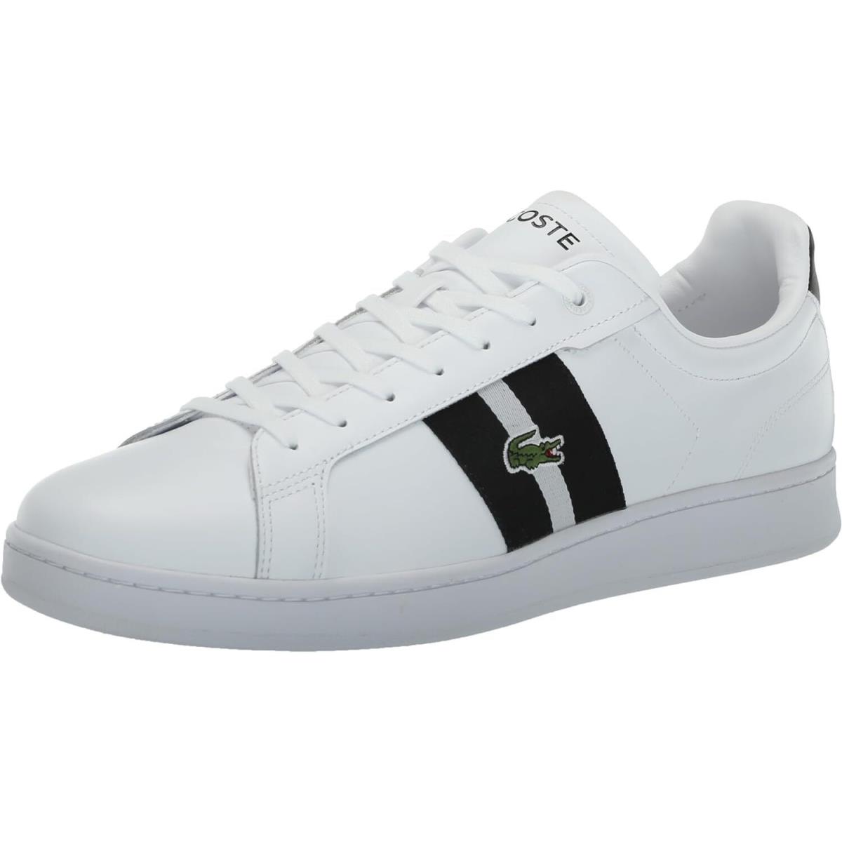 Lacoste Carnaby Pro Cgr Bar Leather Sneakers White/black