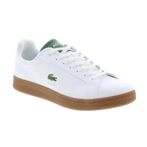 Lacoste White Mens Shoe Carnaby Pro 123 7-45SMA0024Y37