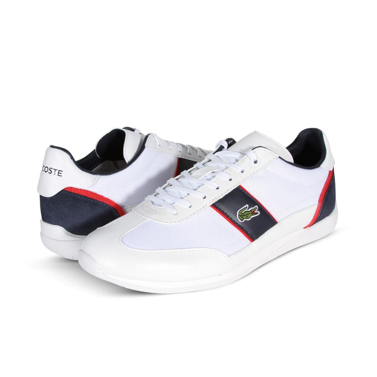 Lacoste Angular 123 2 Cma Men s Sneakers in White Navy and Red 745CMA0014407