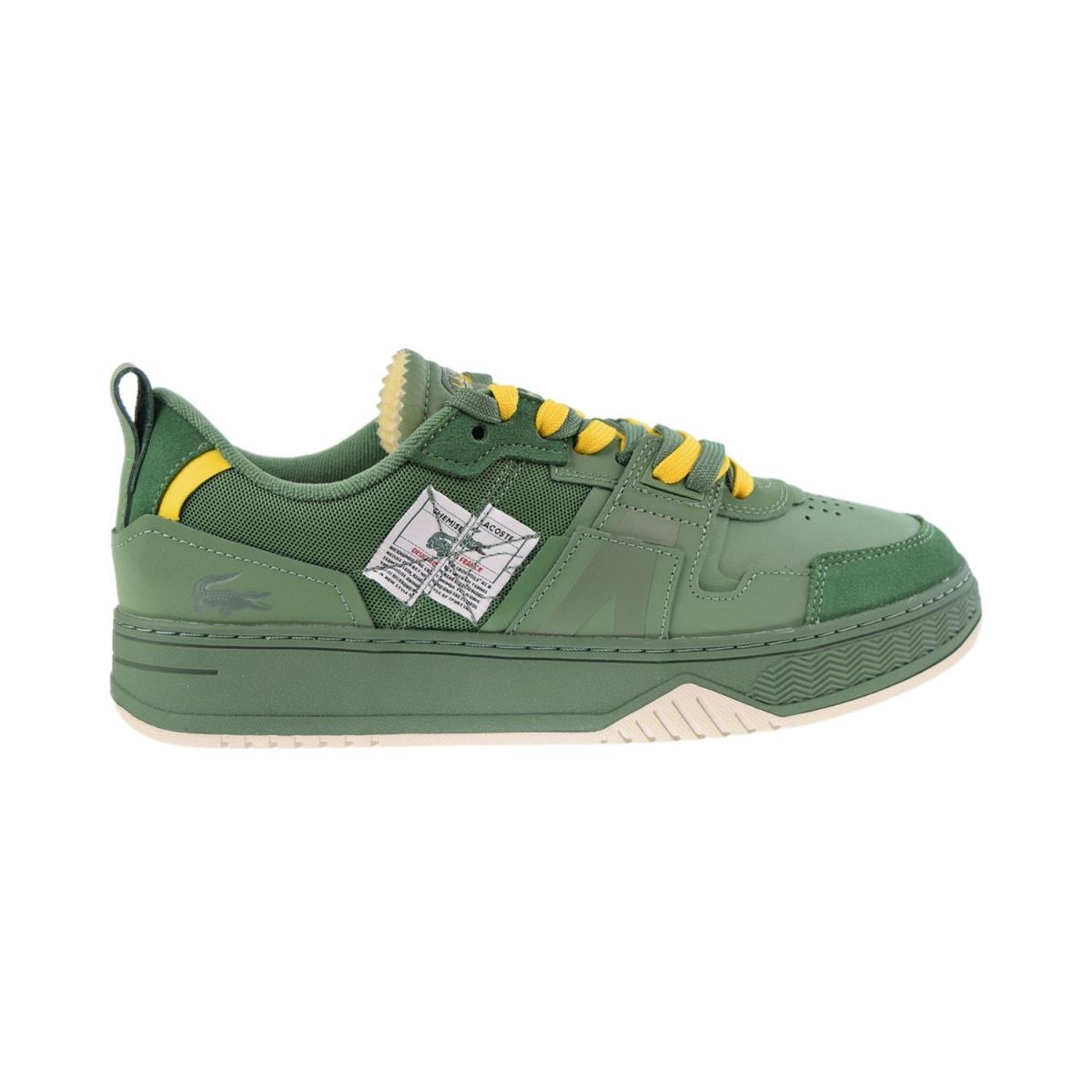 Lacoste L001 Crafted Men`s Shoes Green-yellow 745SMA0078-1M8