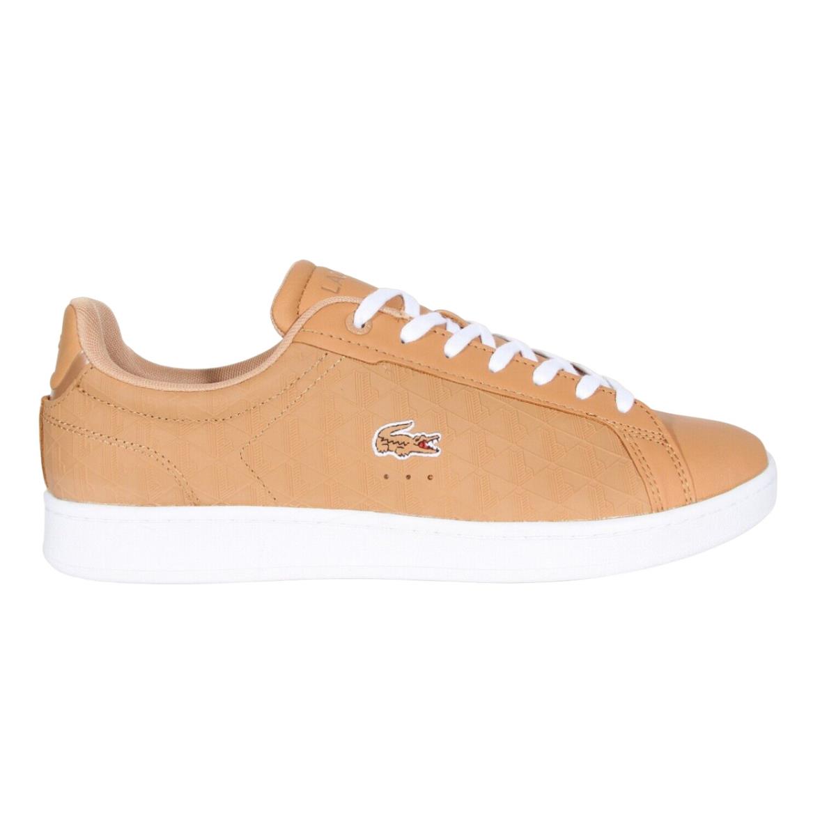 Lacoste Beige Mens Shoe Carnaby Pro 123 7-45SMA00917F8