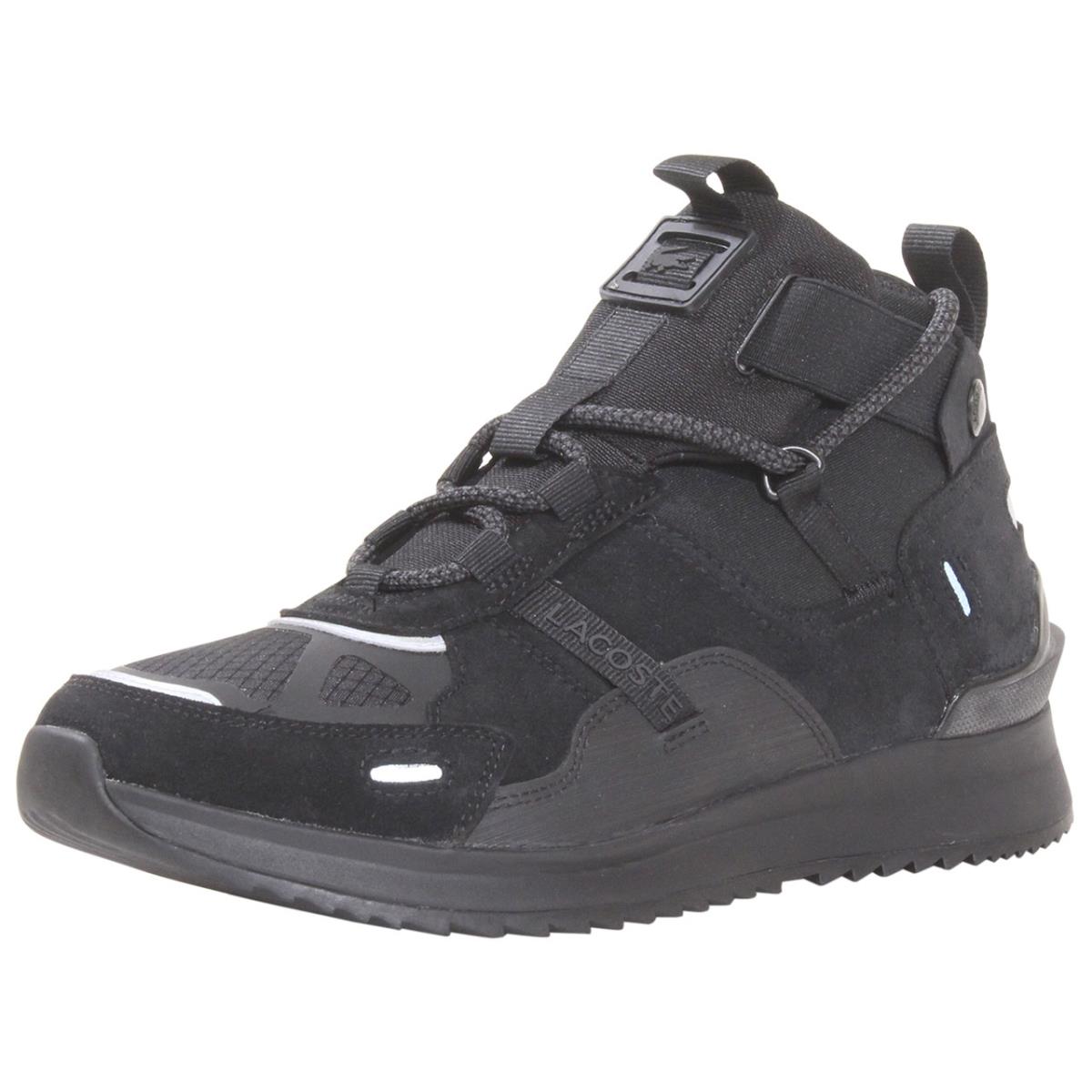 Lacoste Men`s Run-Breaker-0320-1-SMA Sneakers High Top Black/black