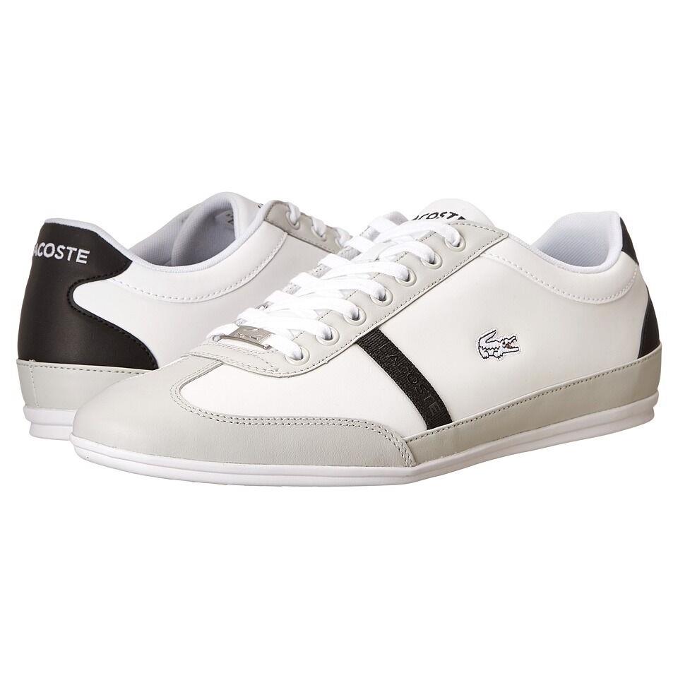 Lacoste Men`s Misano Sport Scy White/light Grey Shoes