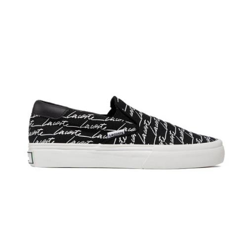 Lacoste 7-42CMA0041312 Jump Serve Slip Mn`s Medium Black Textile Lifestyle Sho