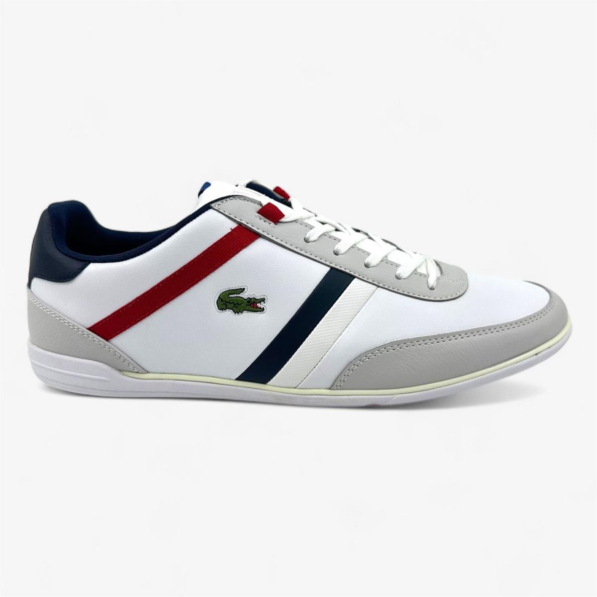 Lacoste Giron Tcl Spm White Mens Casual Sneaker