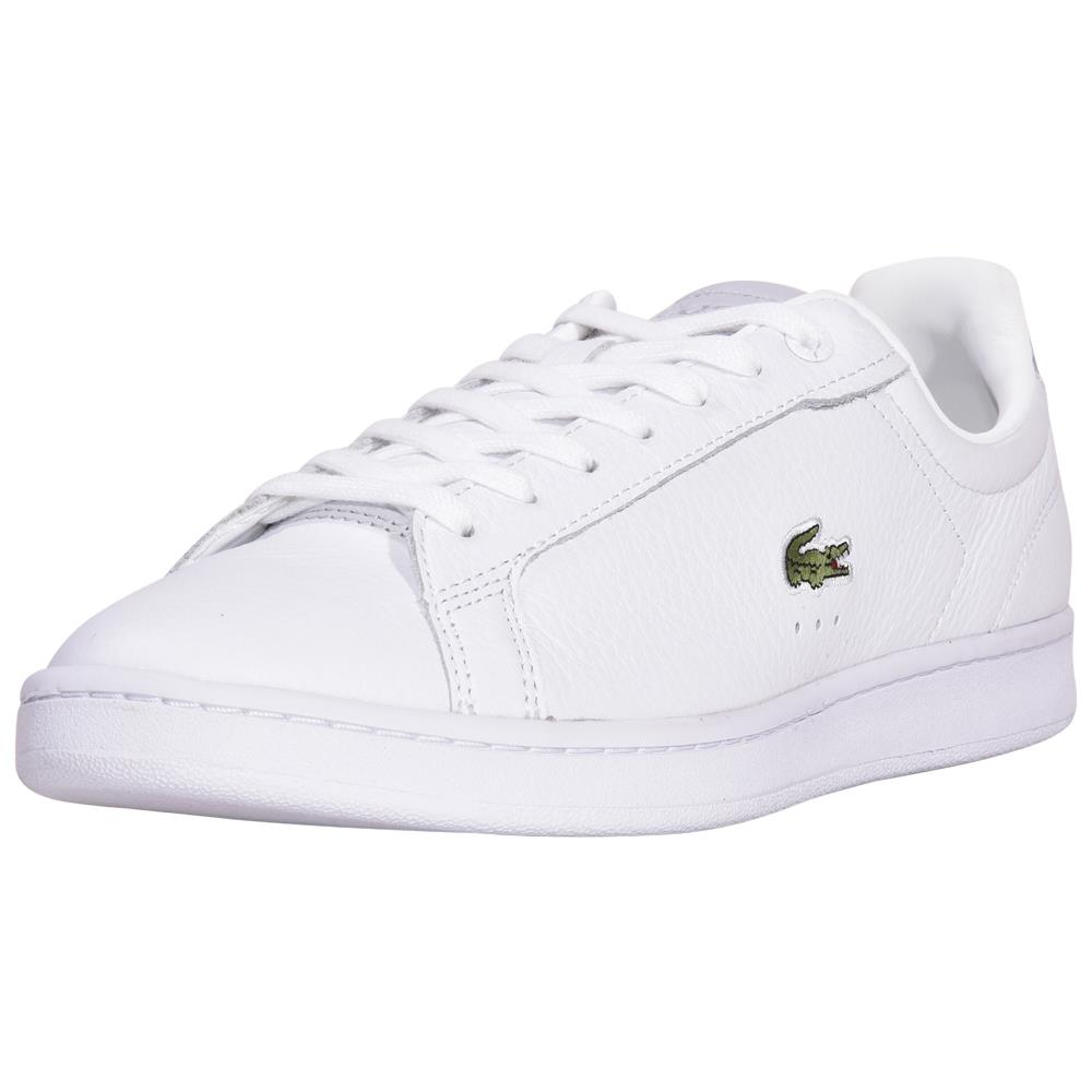 Lacoste Men`s Carnaby-Pro-123 Sneakers White/light Grey Low Top