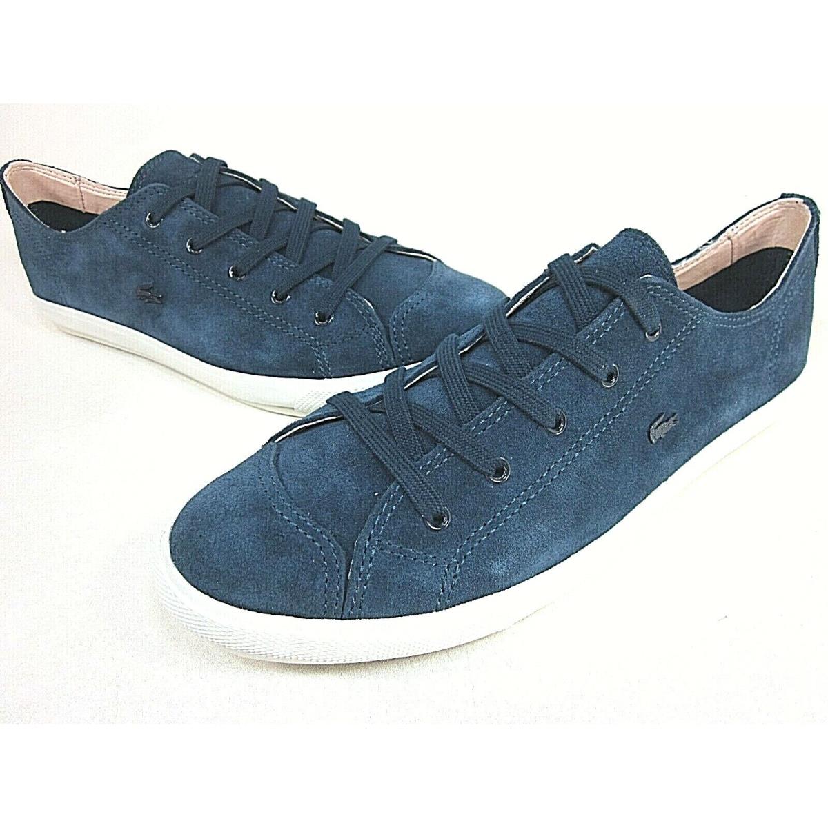 Lacoste Womens Fairburn W20 Suede Sneaker Navy US Sizes 9 10