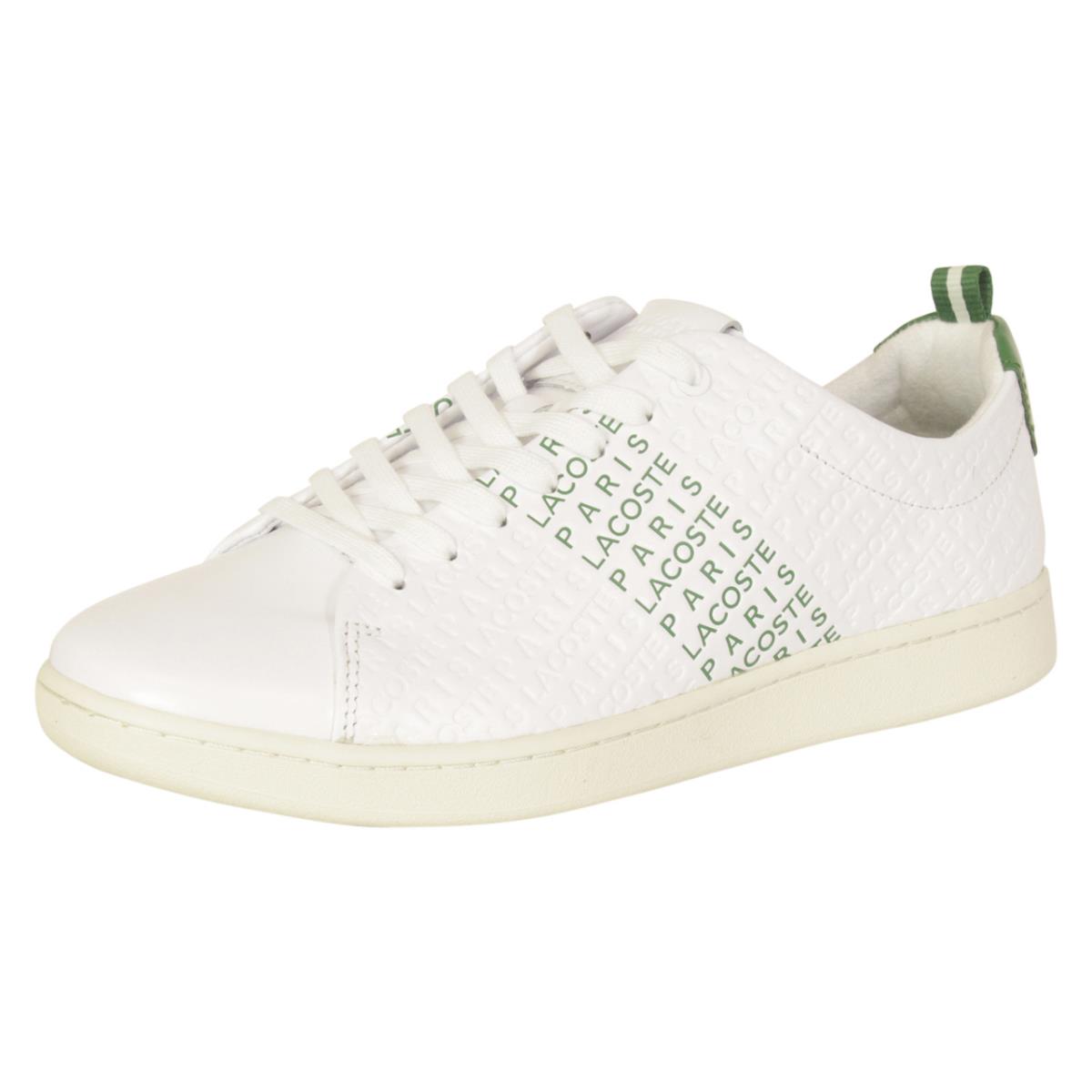 Lacoste Men`s Carnaby-EVO-119 White/green Sneakers Shoes