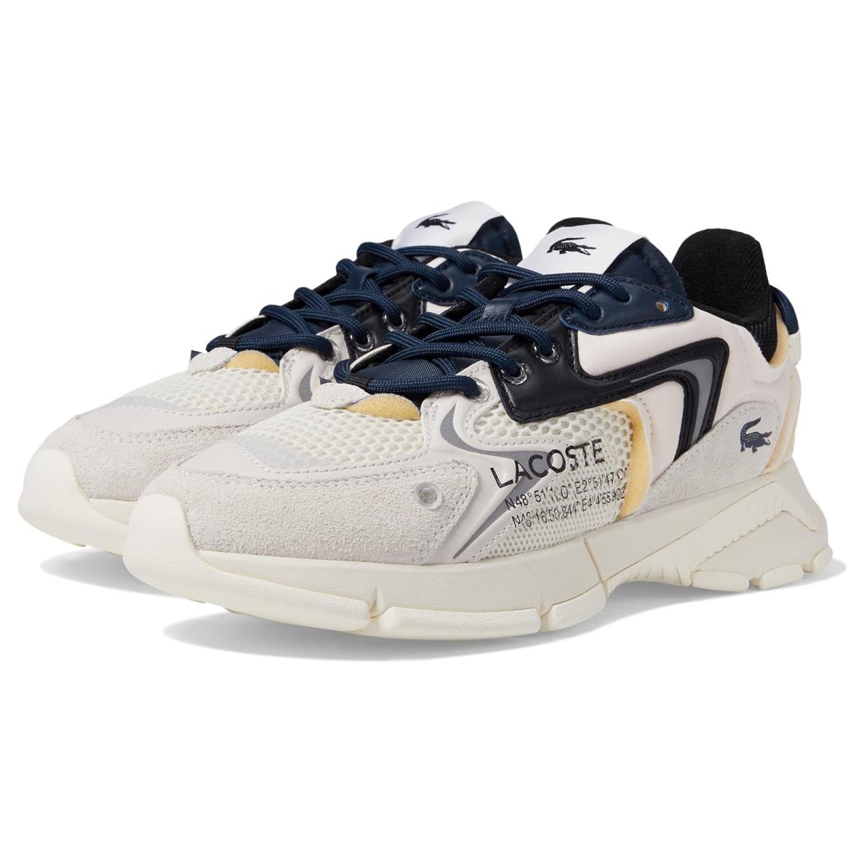 Man`s Sneakers Athletic Shoes Lacoste L003 Neo 123 1 Off-White/Black