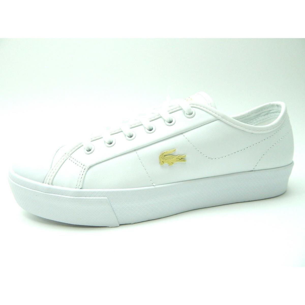 Lacoste Women`s Ziane Plus Grand 1201 White Shoes