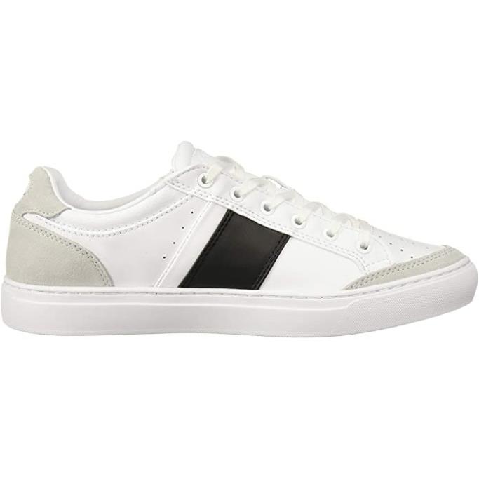 Lacoste Men`s Courtline Sneaker Color Options White/Black