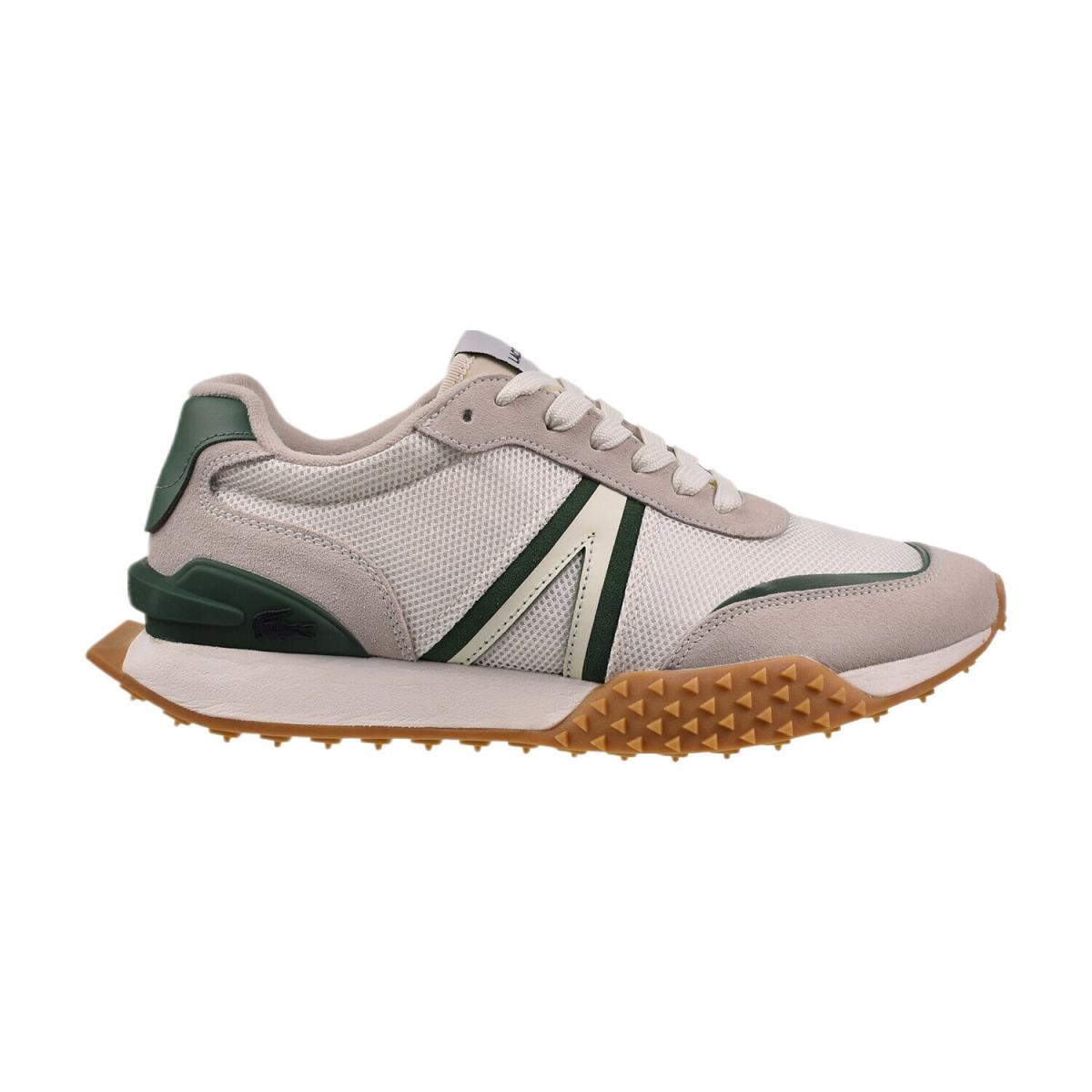 Lacoste L-spin Deluxe 124 4 Sma Men`s Shoes White-green 747SMA0114-082