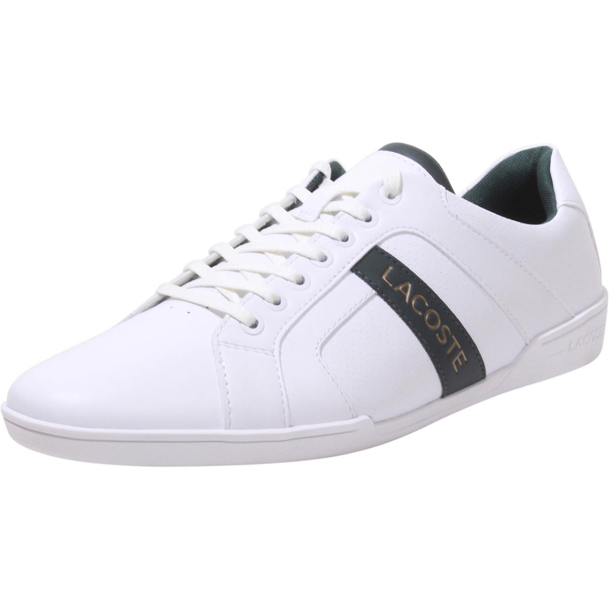 Lacoste Men`s Chaymon-club Sneakers White/dark Green