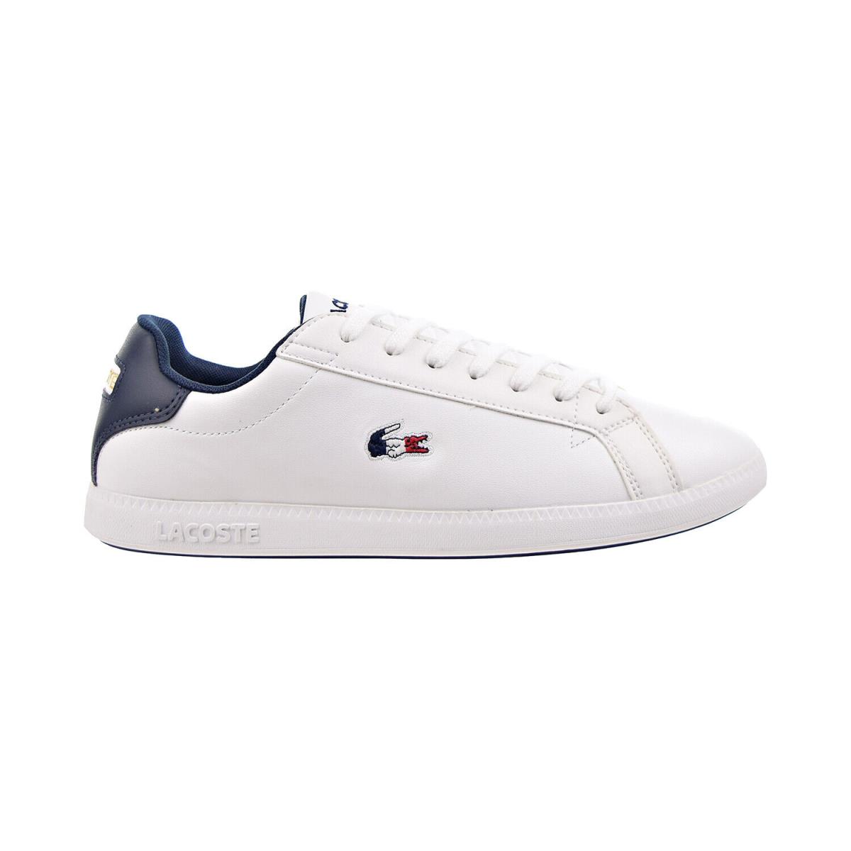 Lacoste Graduate TRI1 Sma Men`s Shoes White-navy-red 7-39SMA0027-407