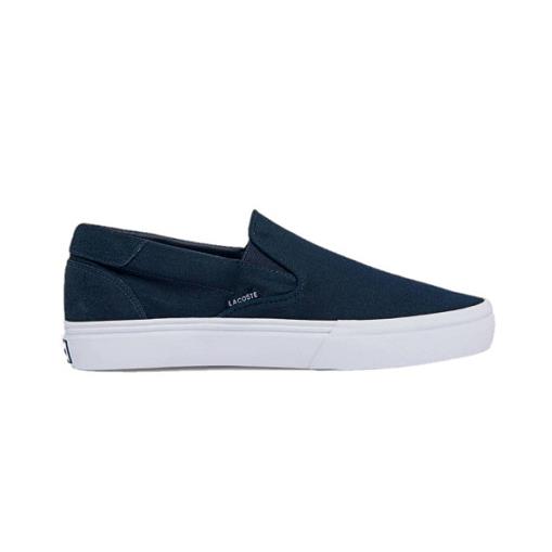 Lacoste 7-43CMA0045092 Jump Serve Slip Mn`s M Navy/white Canvas Lifestyle Shoe - Navy/White