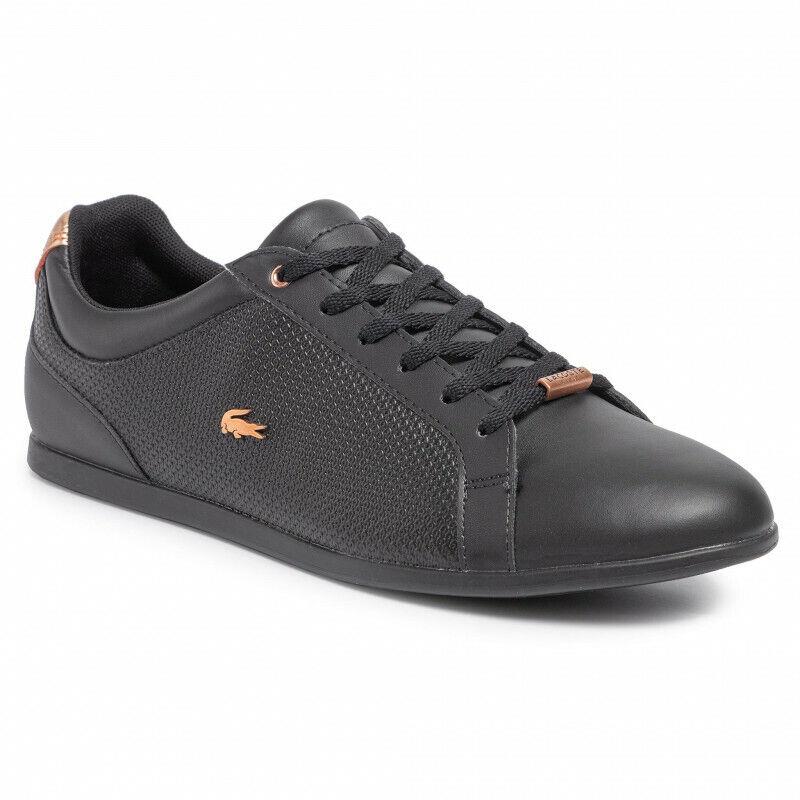 Lacoste Rey Lace Ortholite Sneaker Black