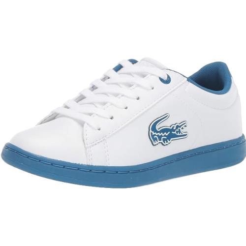 Lacoste Shoes Youth White/blu Carnaby Evo 319 7-38SUC0001080