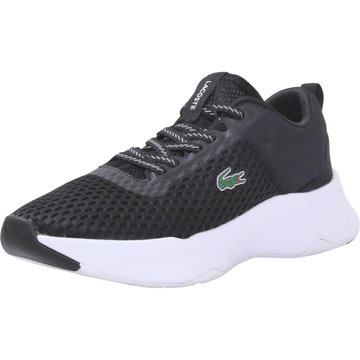 Lacoste Men`s Court-Drive-0120-1 Sneakers Lace Up Low Top Black/white