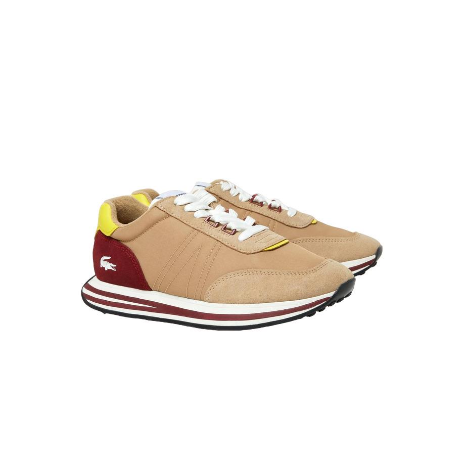 Lacoste Womens Tennis Shoe Brown L-spin 222 1 Sfa 7-44SFA0025AMT