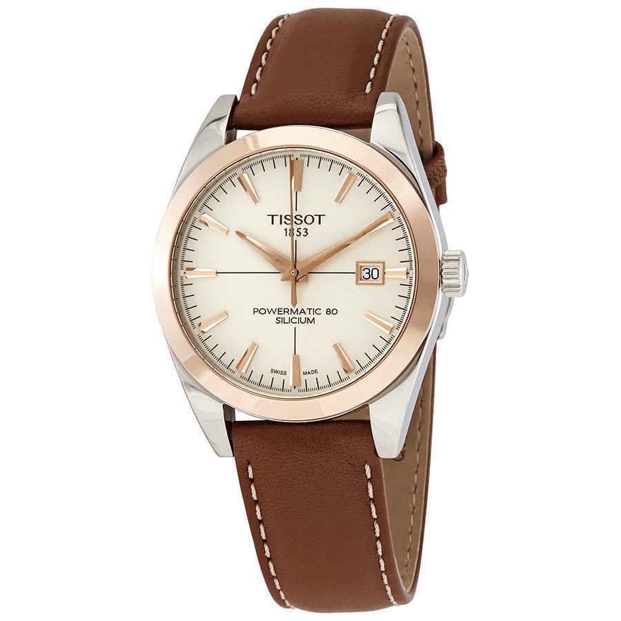 Tissot Gentleman Automatic Cream Opalin Dial Men`s Watch T927.407.46.261.00