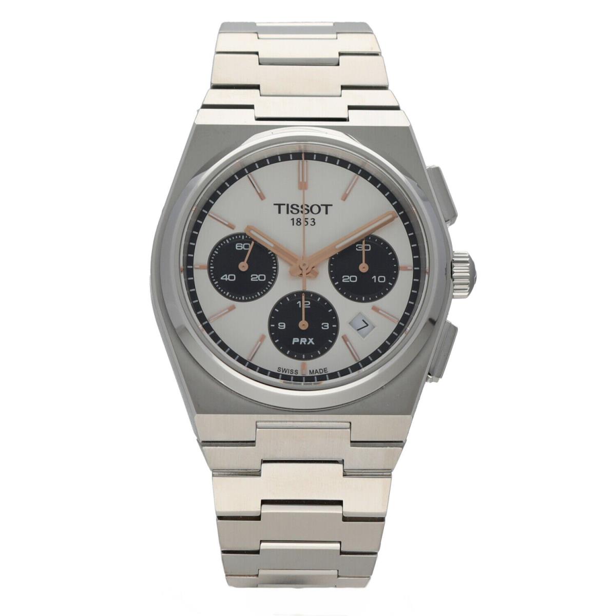 Tissot T137.427.11.011.00 Prx Chronograph 42 mm Steel Automatic Men`s Watch