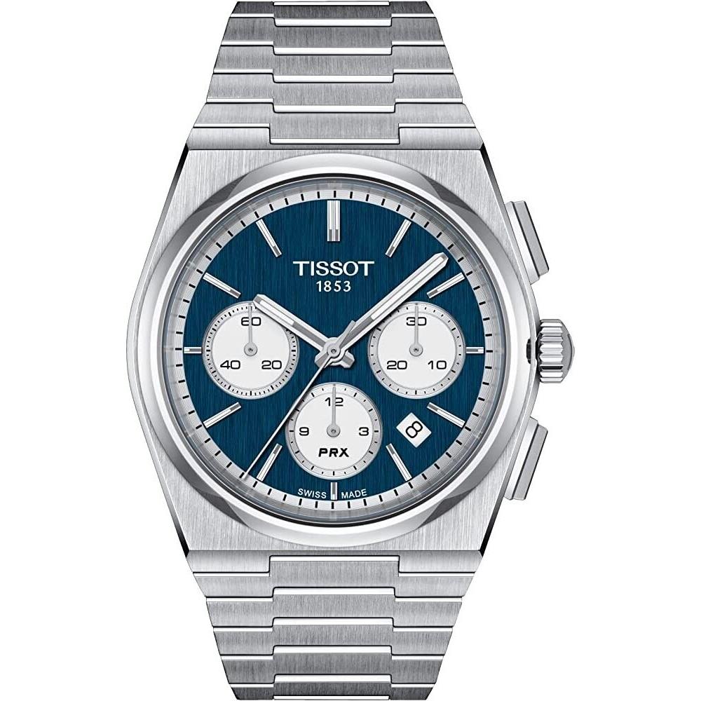 Tissot T1374271104100 Prx Automatic Chrono 42MM Blue Dial T137.427.11.041.00