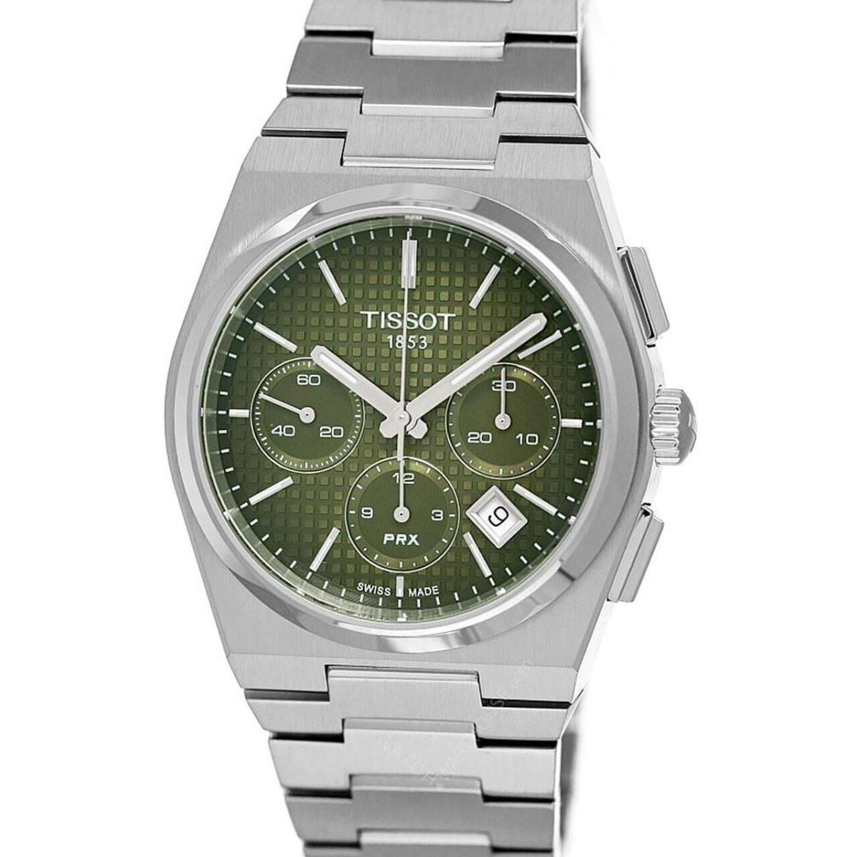 Tissot T-classic Prx Automatic Chronograph 42MM Men`s Watch T137.427.11.091.00