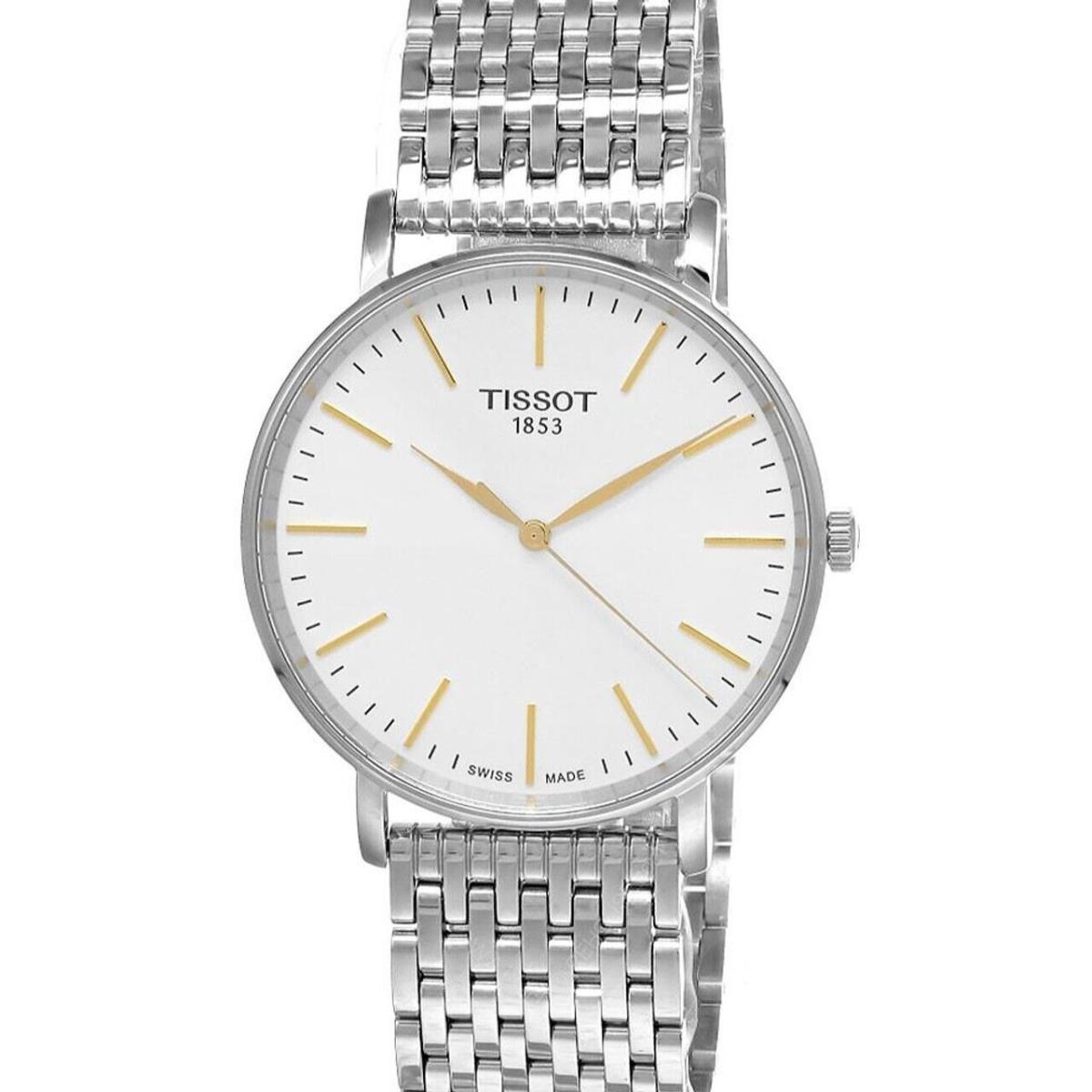 Tissot T-classic Everytime Quartz 40MM Men`s Watch T143.410.11.011.01