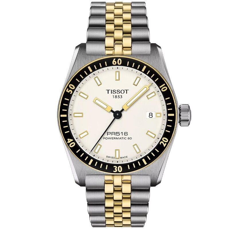 Tissot PR516 Auto 38mm Two-tone Men`s Watch T1494072201100