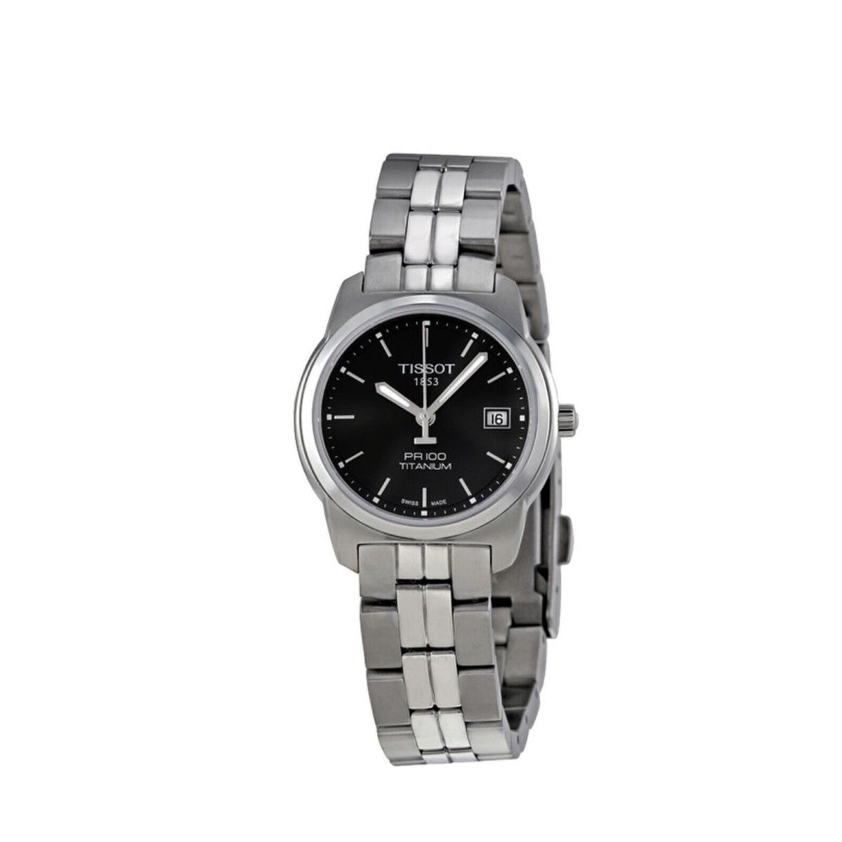 Tissot PR100 Titanium Swiss Made Ladies Quartz Watch T049.310.44.051.00