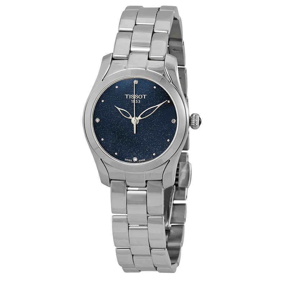 Tissot T-wave II Blue Dial Ladies Watch T112.210.11.046.00