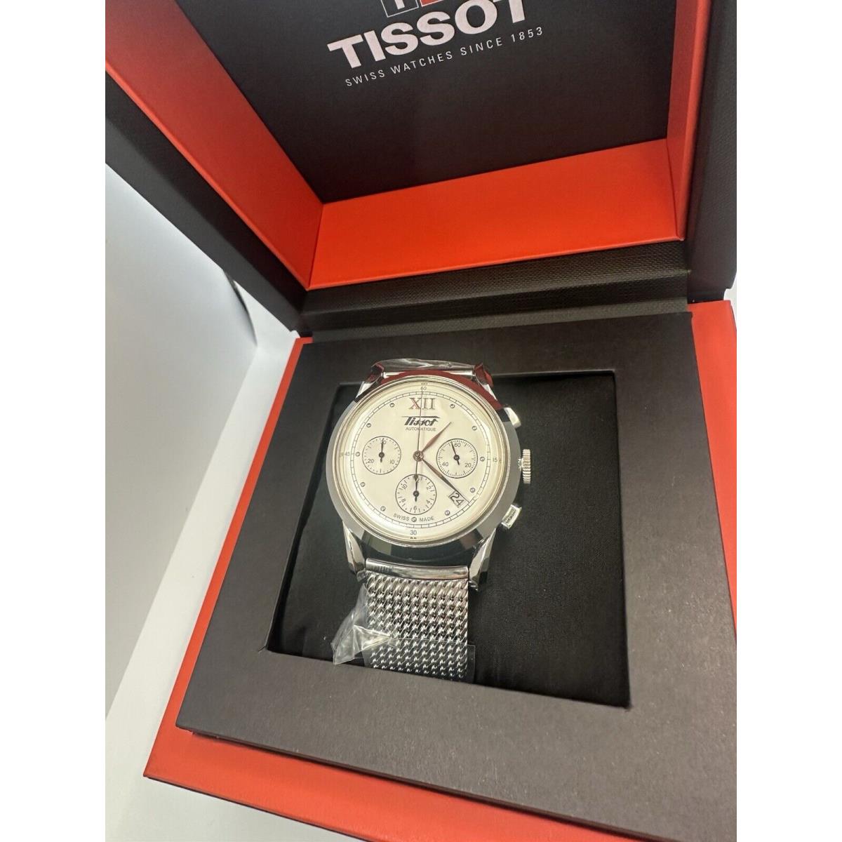 Tissot Heritage Chronograph Automatique 1948 Mesh Steel Watch T66178233