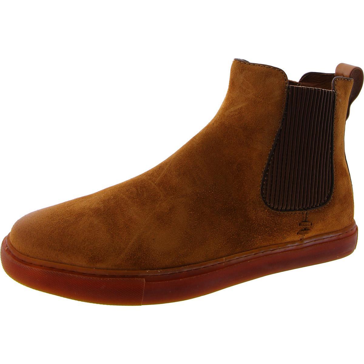 Gentle Souls by Kenneth Cole Mens Nyle Mixed Media Chelsea Boots Shoes Bhfo 4520