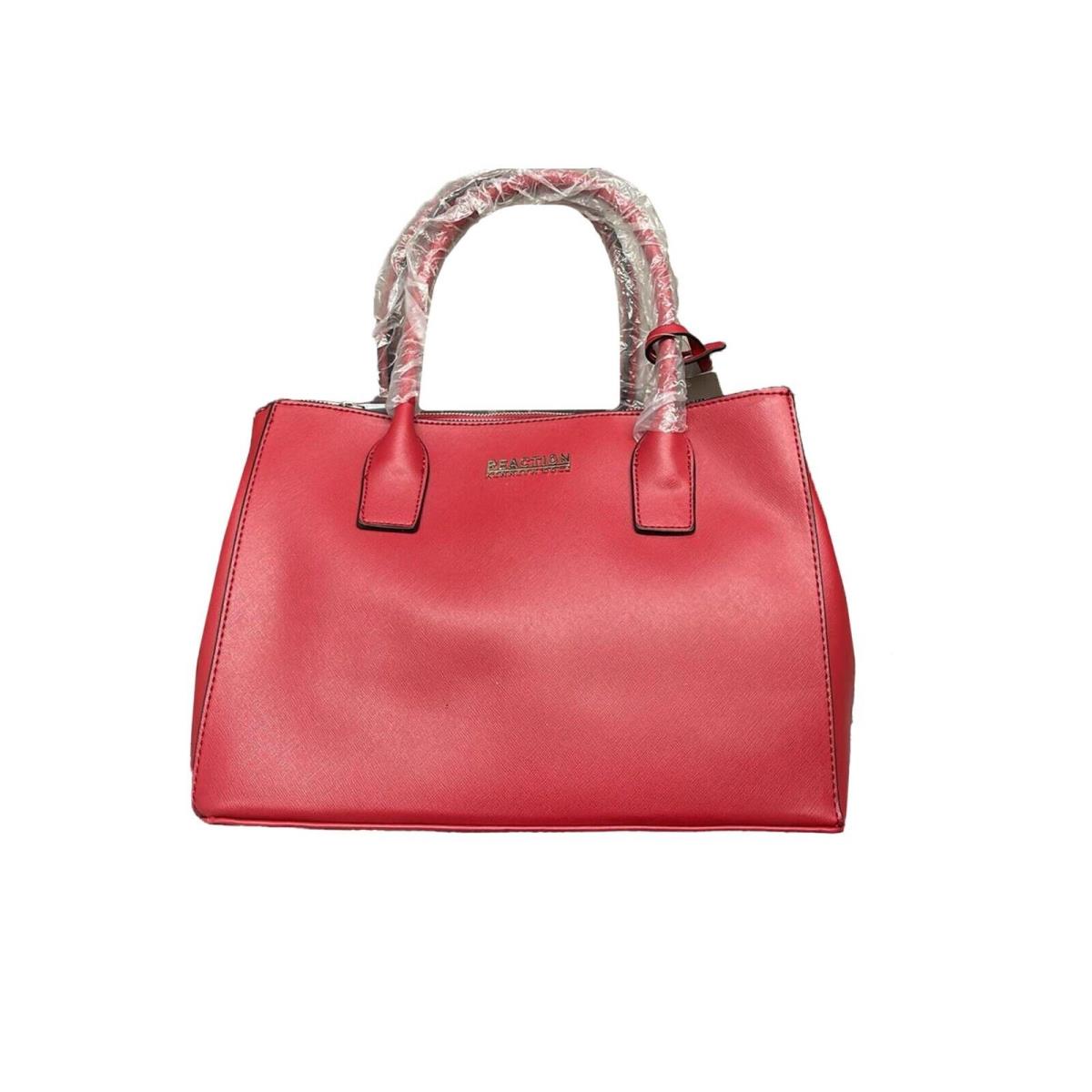 Kenneth Cole Reaction Modern Women`s Durable Purse Top Handle Handbag - Red