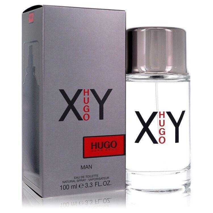 Hugo XY by Hugo Boss Men`s Eau De Toilette Spray 3.4 oz