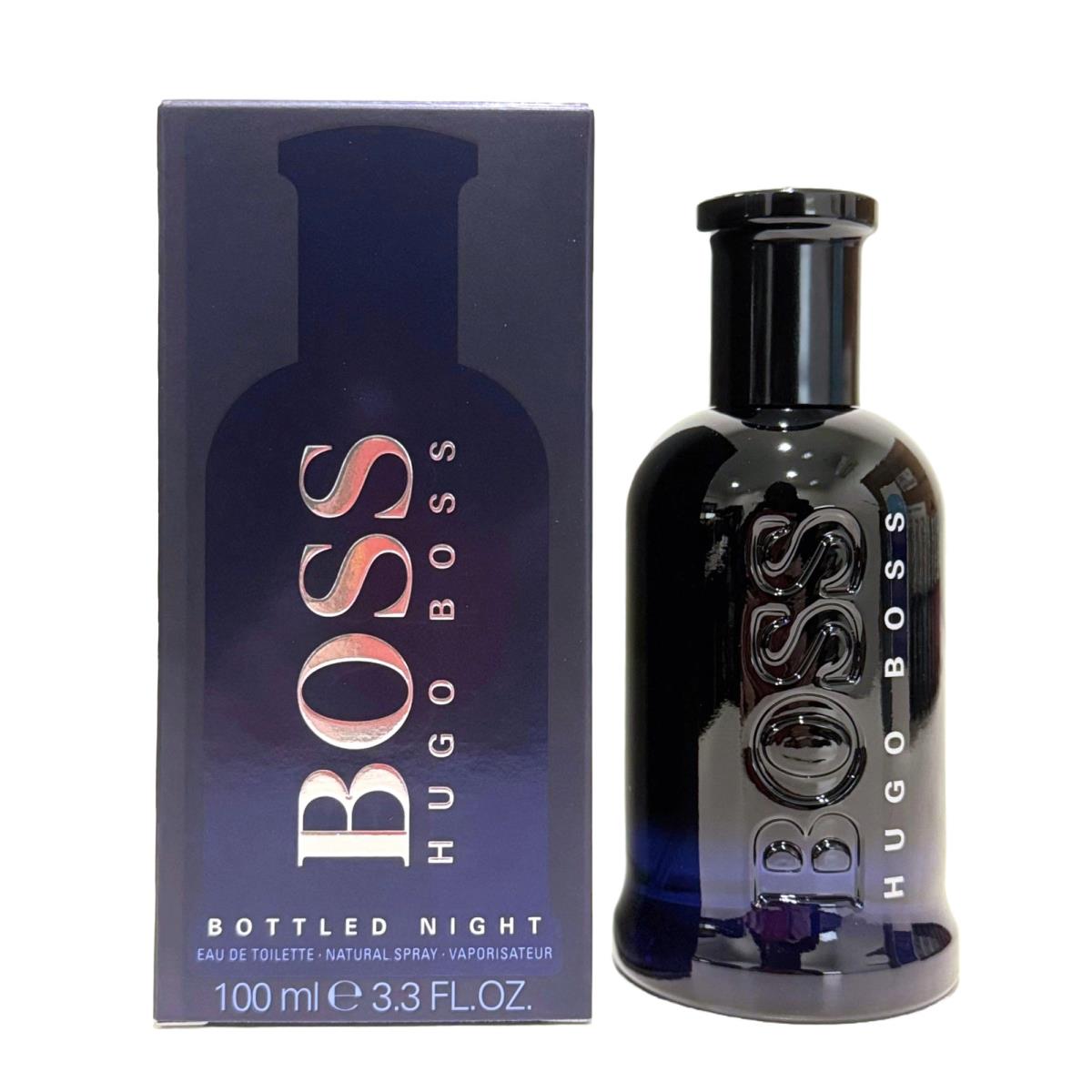 Hugo Boss Bottled Night For Men 3.3 oz Eau de Toilette Spray