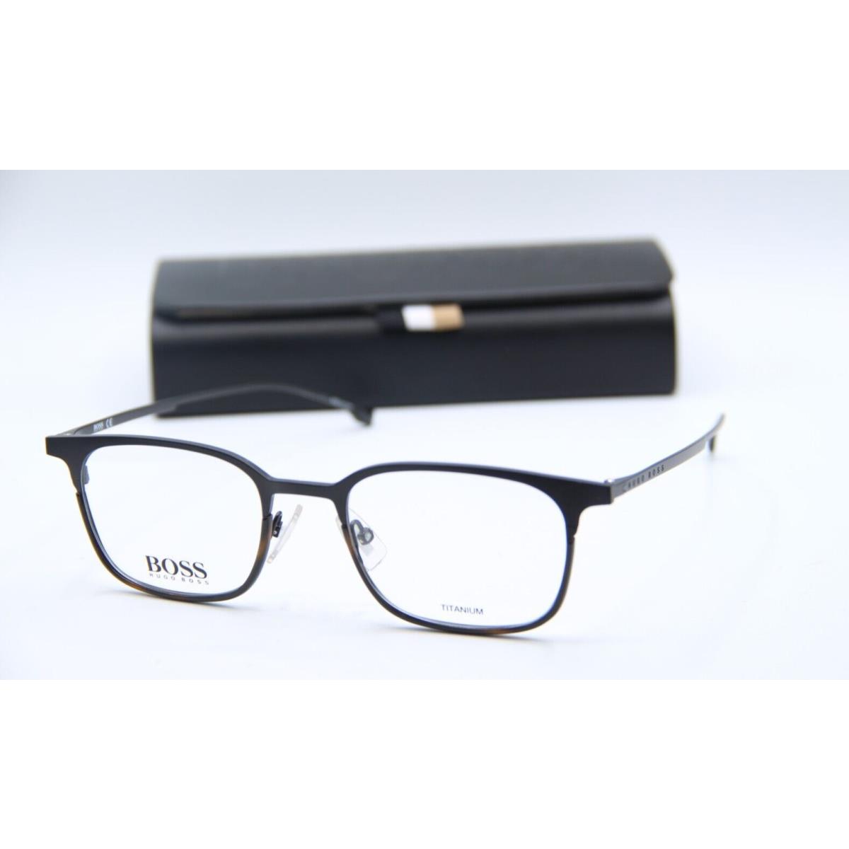 Hugo Boss 1014 0AM Black Havana Eyeglasses W/case 50-20