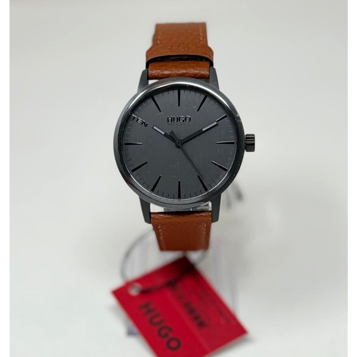 Hugo Boss Watch Men Quartz Brown Band 1530075