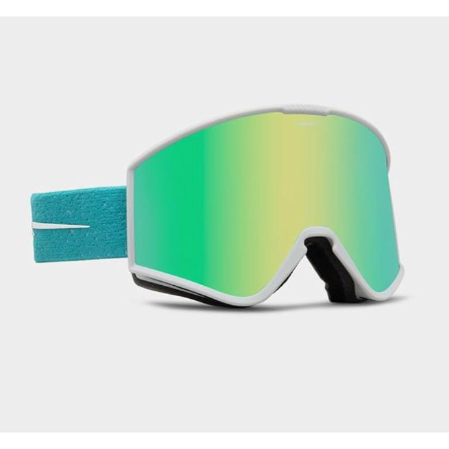 Electric Kleveland Goggles 2 Lens Crocus Speckle Dark Grey Green Chrome