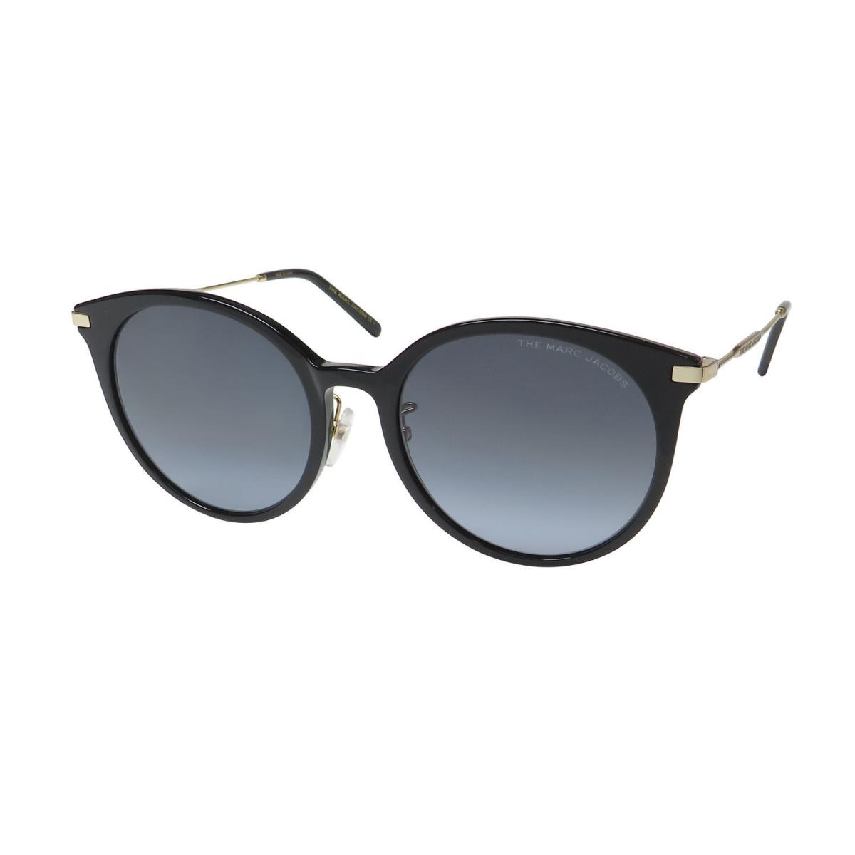 Marc Jacobs Marc 552/G/S Sunglasses Round Plastic Full-rim Black Womens