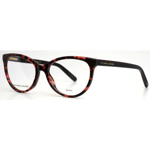 Marc Jacobs 463 0UC Red Havana Womens Cat Eye Eyeglasses 53-17-140 B:41 B