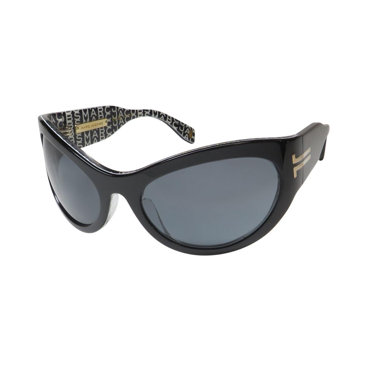 Marc Jacobs Marc 1087/S Sunglasses Full-rim 8072K Wrap Black Womens Plastic