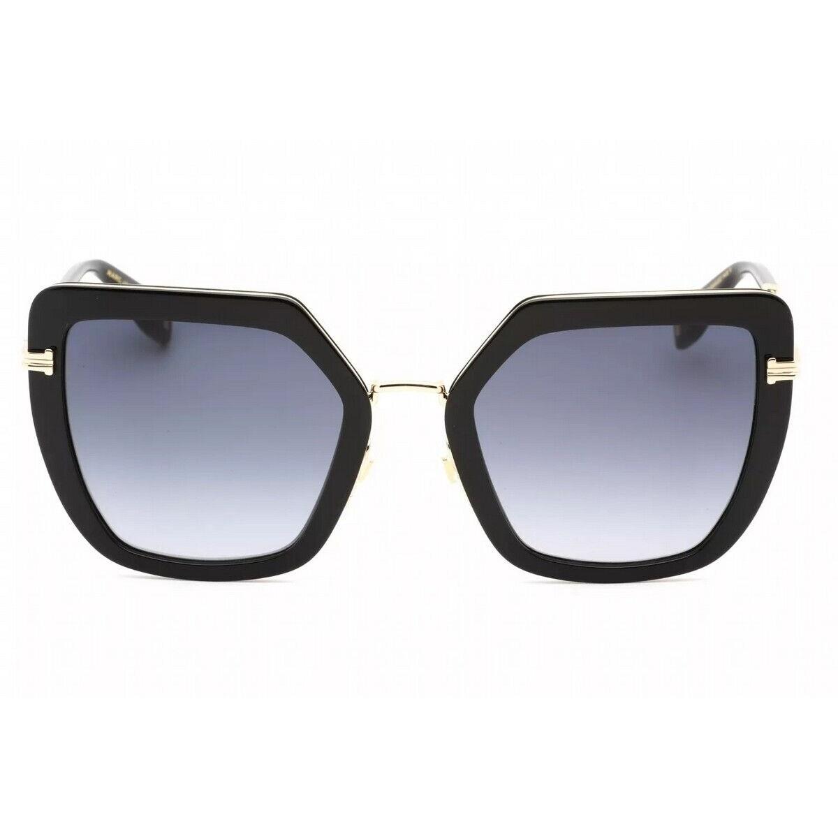 Marc Jacobs MJ1065-RHL9O-54 Sunglasses Size 54mm 145mm 22 Black Sunglasses - Frame: black, Lens: gray shaded