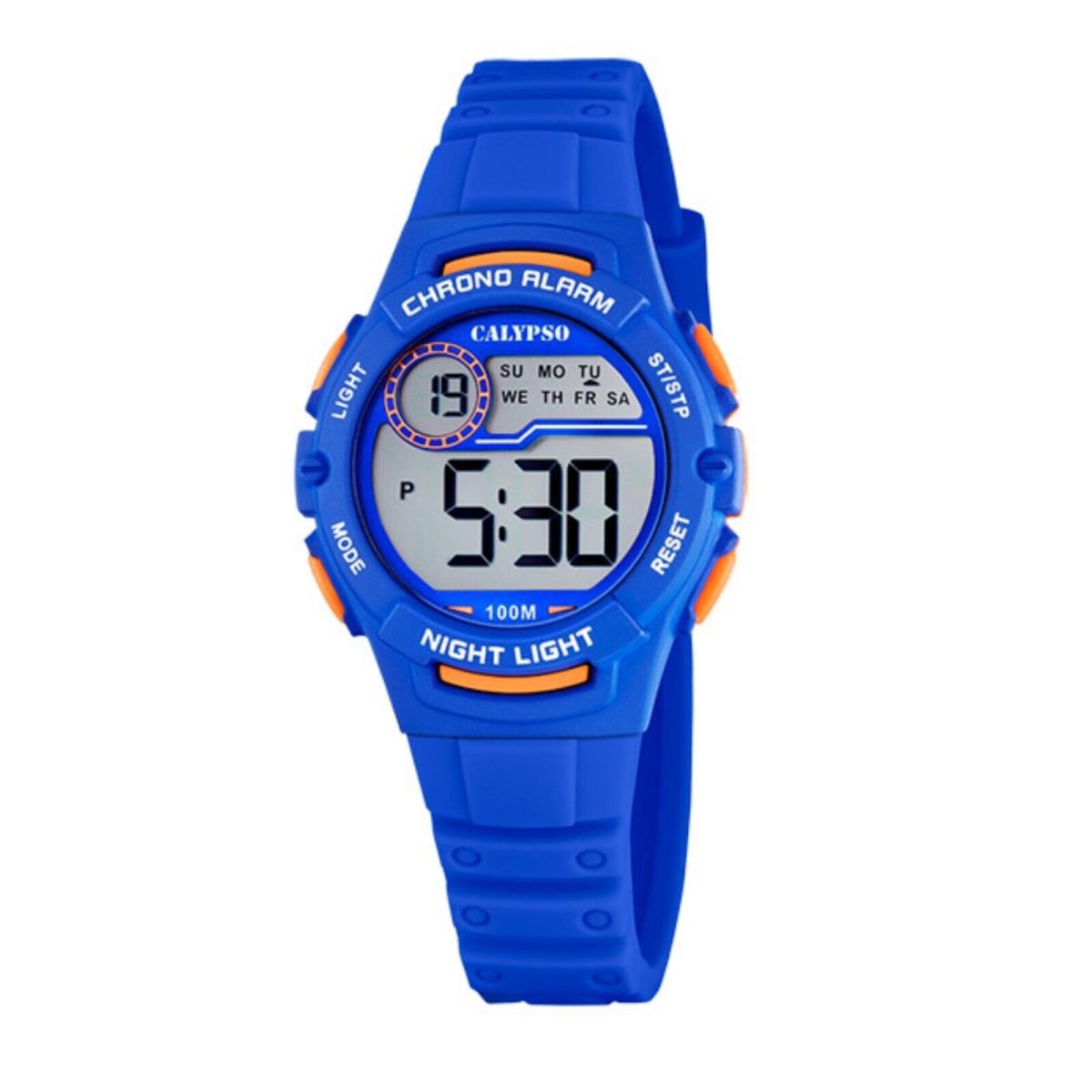 Festina Calypso Kids Digital Watch Light Chrono Alarm Date Water Resistant - K5852