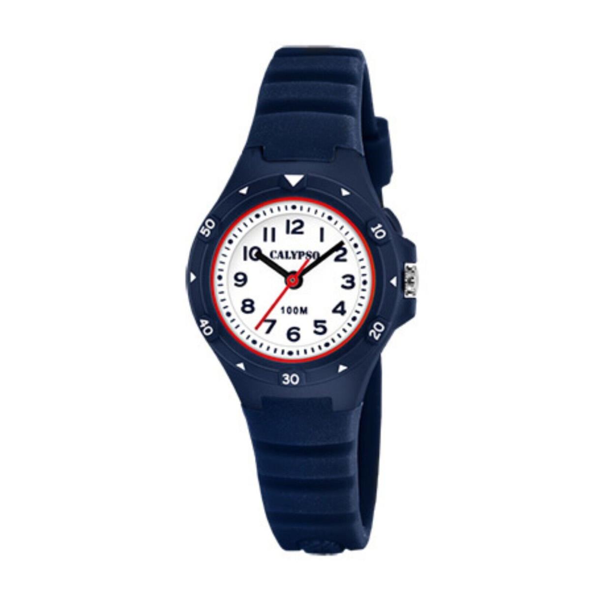 Festina Calypso 29mm Boys Girls Analog Kids Glow Watch Light Up Watches - K5846 Navy Blue