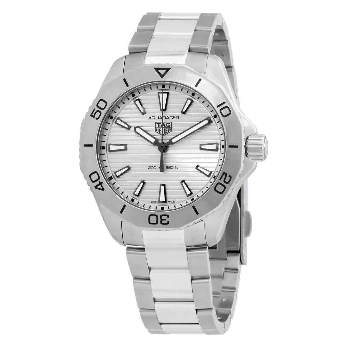 Tag Heuer Aquaracer Quartz Silver Dial Men`s Watch WBP1111.BA0627