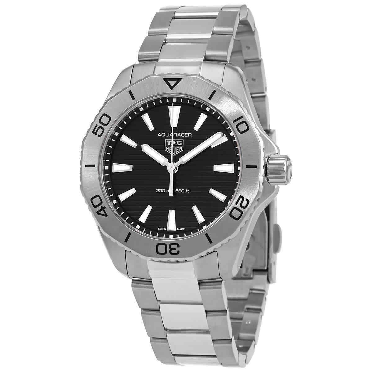 Tag Heuer Aquaracer Quartz Black Dial Men`s Watch WBP1110.BA0627