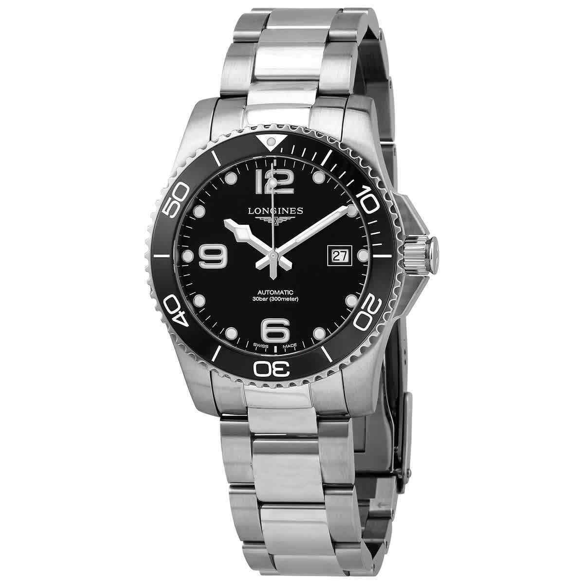 Longines Hydroconquest Automatic Ceramic Bezel 41 mm Men`s Watch L37814566