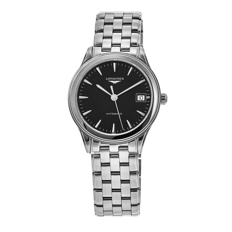 Longines Flagship Automatic Black Dial Steel Unisex Watch L4.774.4.52.6